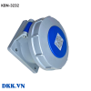 Ổ công nghiệp 1 pha 32A IP67 KBN-3232