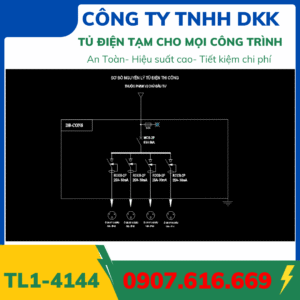 Sơ đồ nguyên lý tủ tl1-4144