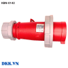 Phích CN 3 pha 4 chấu 16A IP67 KBN-0142